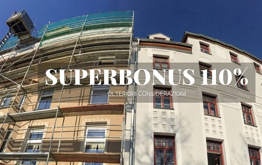 le novita del superbonus